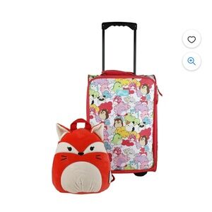 Squishmallow kids suitcase Fifi fox